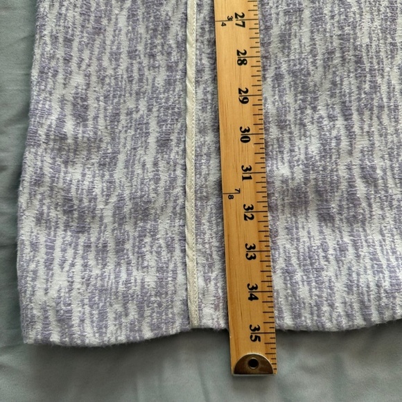 Cynthia Steffe Textured Long Coat Womens M Pockets Lined Silk Blend Business - Picture 10 of 16